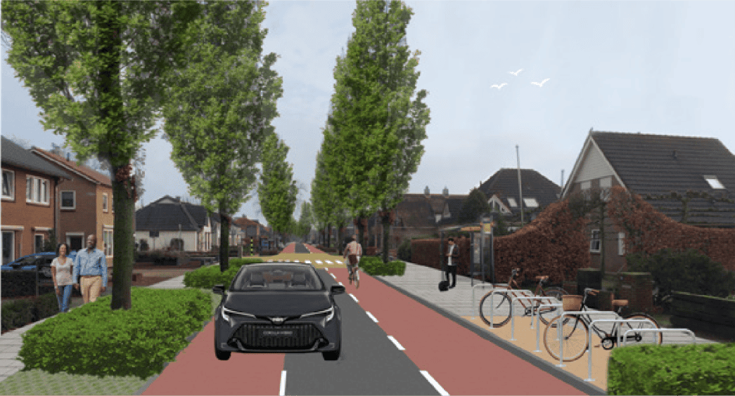 Voorlopig ontwerp herinrichtingsplan Borculoseweg in Neede ter inzage -