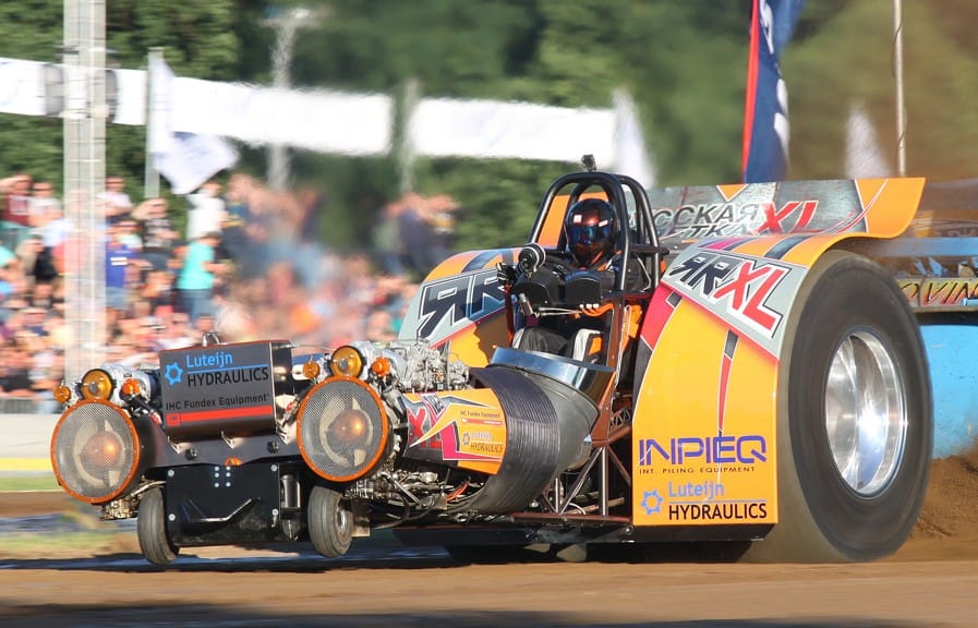 Vol gas op de 41e editie van Tractorpulling Lochem
