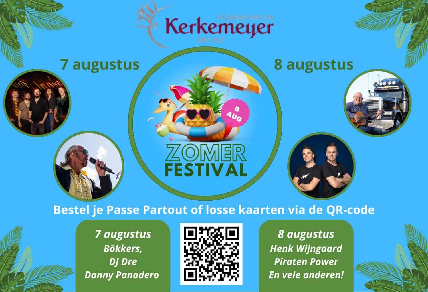 Bökkers en Henk Wijngaard zorgen voor een muzikaal topweekend bij Buitencentrum Kerkemeijer in Borcu