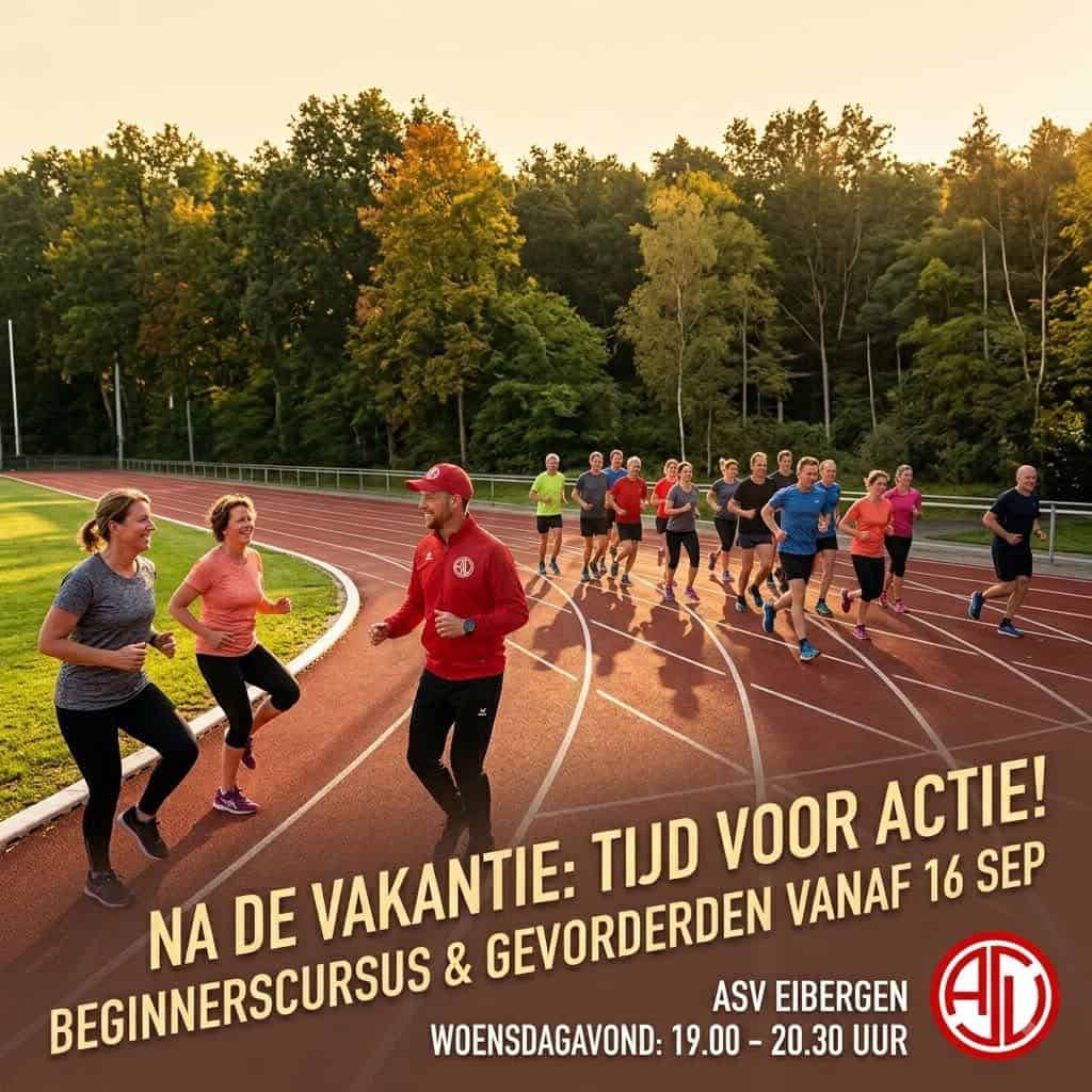 ASV Eibergen start met nieuwe hardloopcursussen voor beginners en gevorderden -