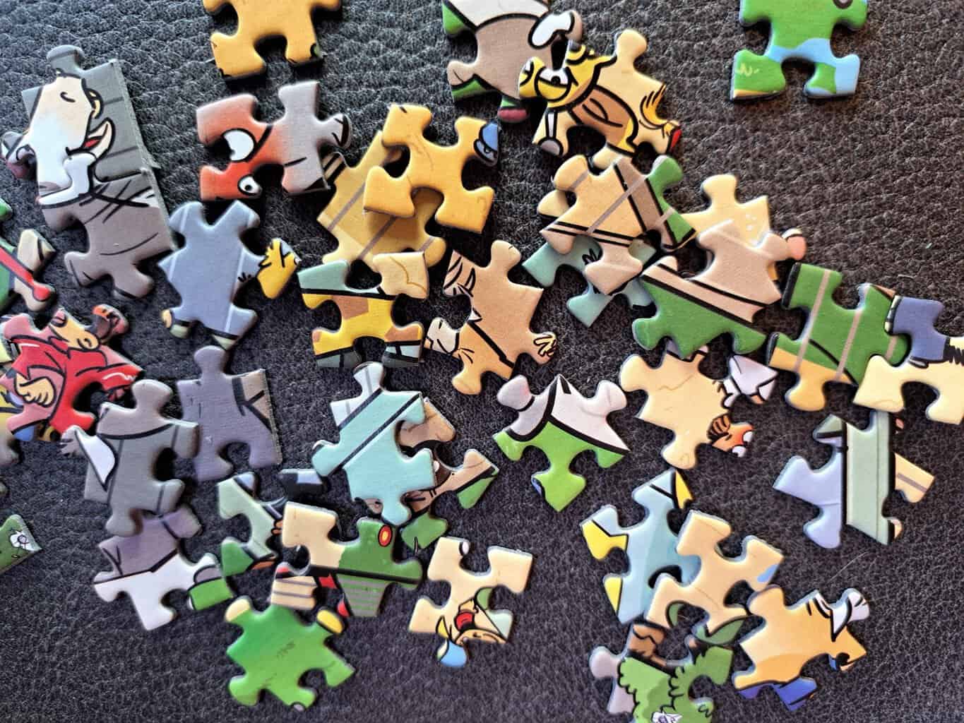Legpuzzels ruilen in Natuurpark Kronenkamp in Neede -