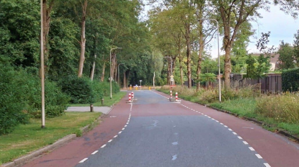 Wegwerkzaamheden in Neede -