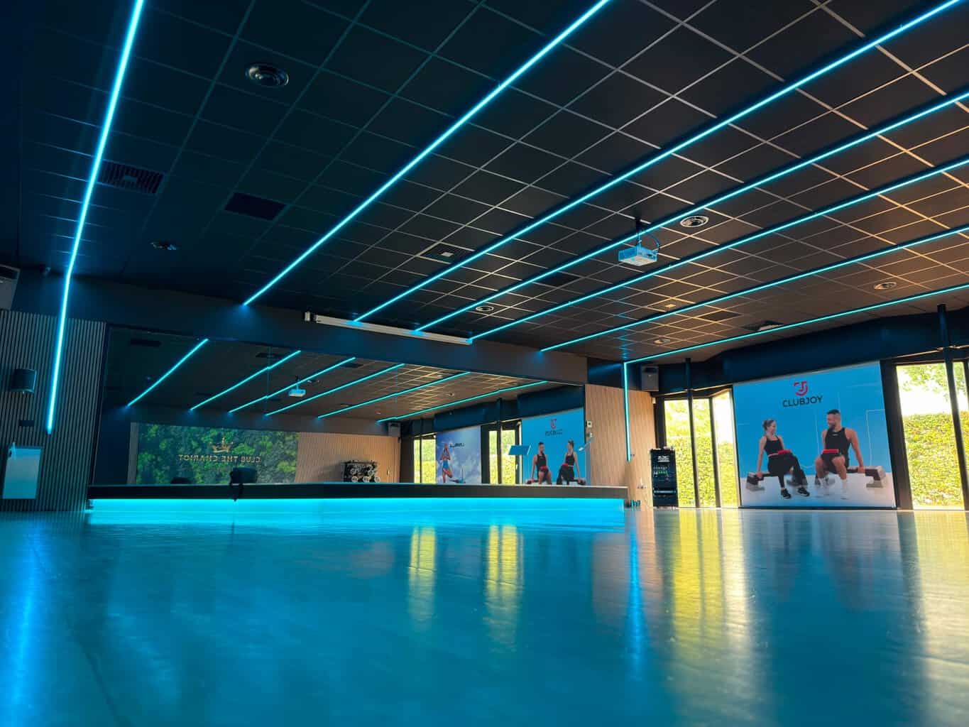 Volledig vernieuwde groepsfitnesszaal bij The Chariot in Eibergen -