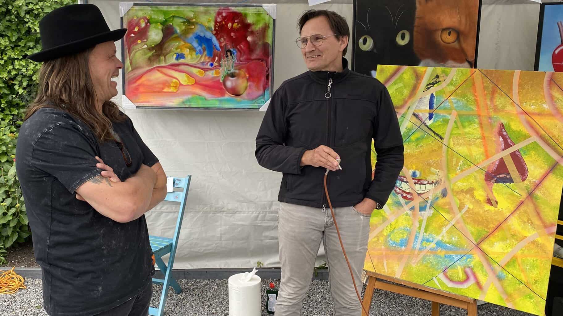 Open Huis bij ArtGalleryMOY in Borculo met twee gastkunstenaars -