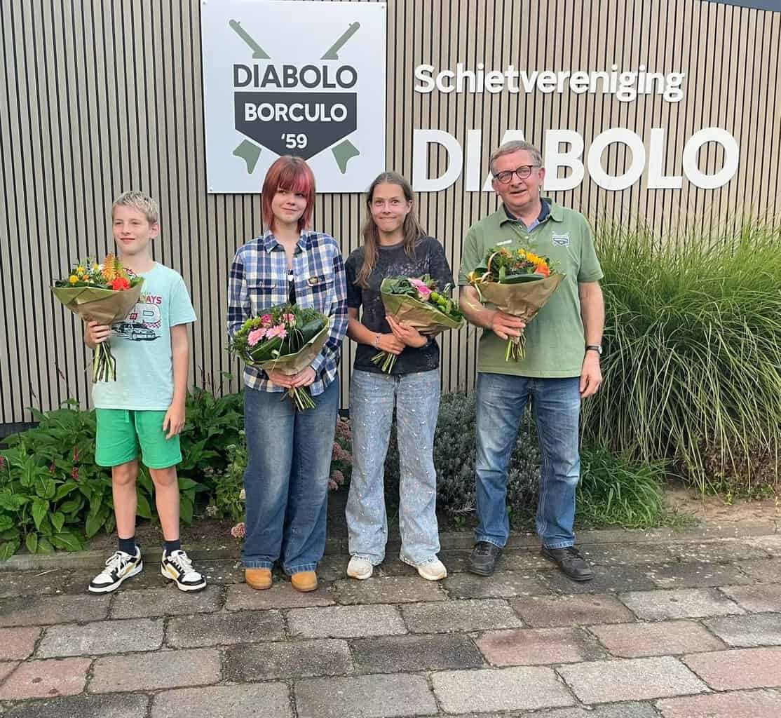 Successen voor Schietvereniging Diabolo op het Nederlands Kampioenschap