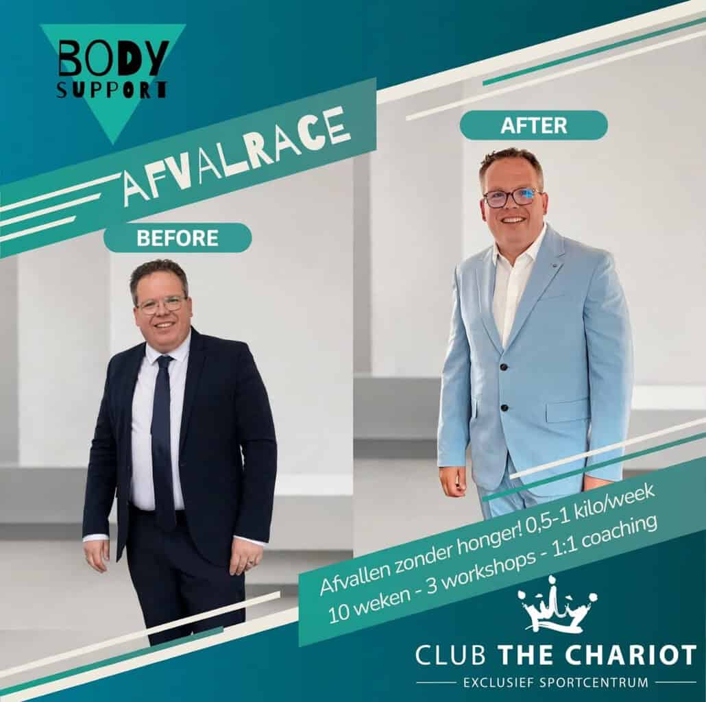Nieuwe afvalrace van The Chariot, hoofdredacteur Nieuws uit Berkelland viel 20 kilo af