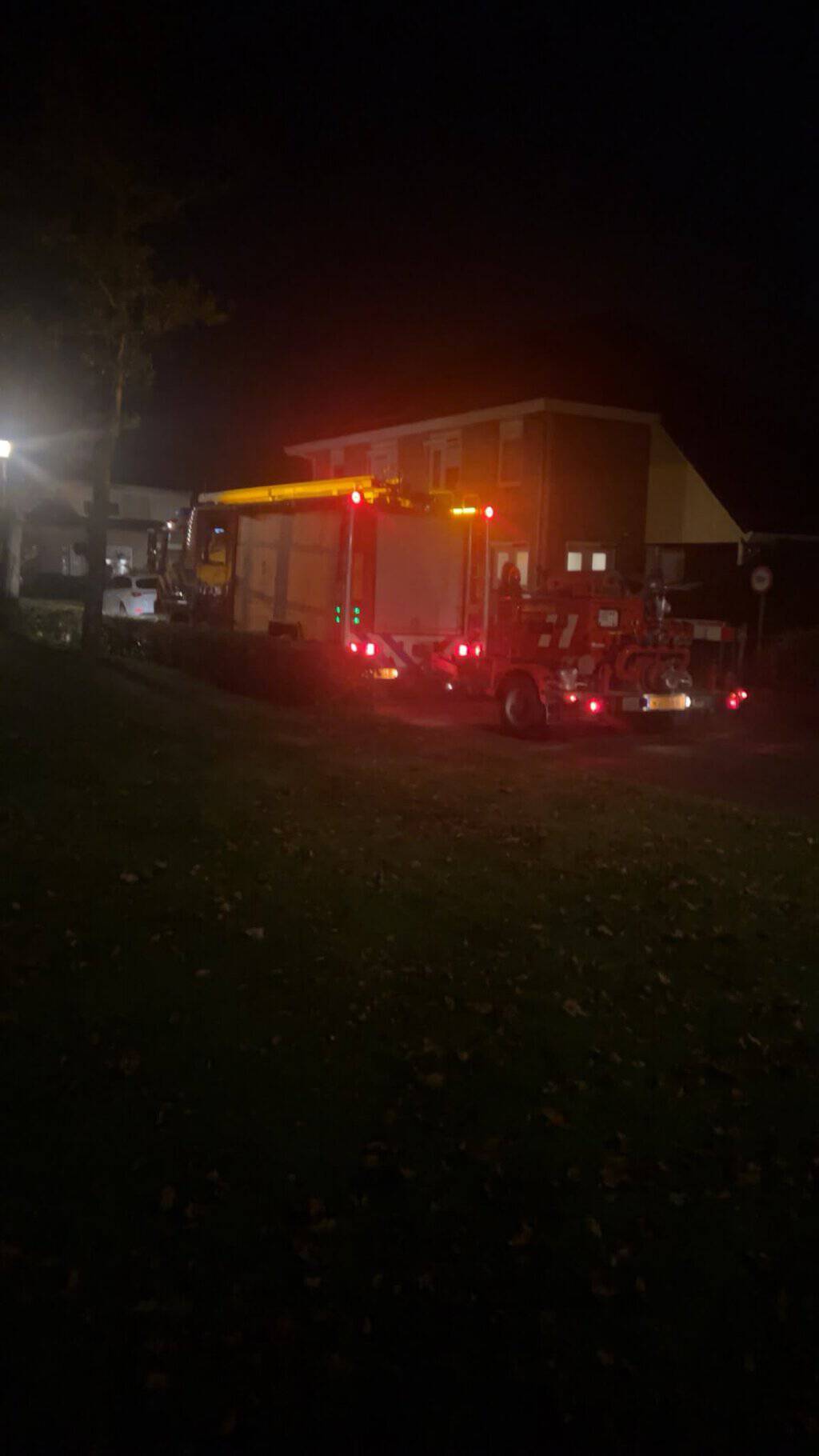 Brandweer Ruurlo rukt uit voor geactiveerde rookmelder aan de Beukenoot -