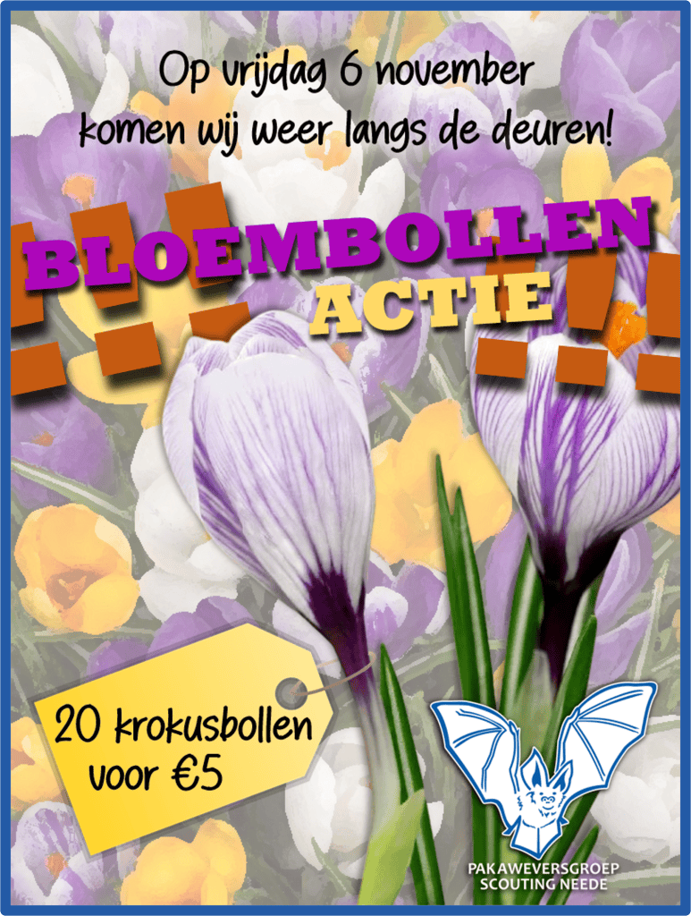 Bloembollenactie Scouting Neede -